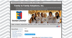 Desktop Screenshot of fam2fam.org